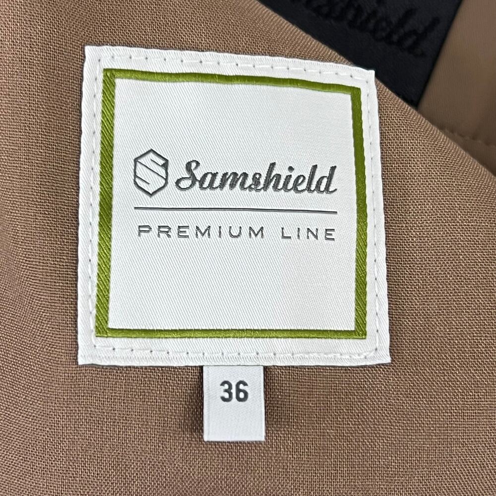 SAMSHIELD Delice Flower Equestrian Pants Women's Sz US 26, UK 8, FR 36 Camel - Picture 11 of 13